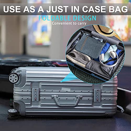 Vomgomfom 65L/85L/115L 접이식 여행용 더플 백, 신발 수납 공간 포함 - color: C 블루, size: 65L