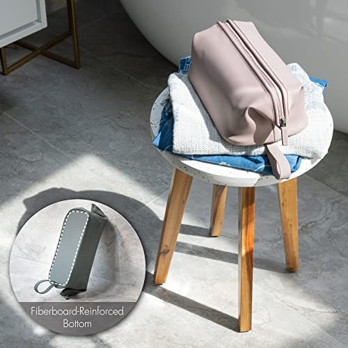 LINE+ARC Easy-to-Clean Silicone Dopp Kit & Toiletry Bag, Arctic (3.5L) - color: Arctic