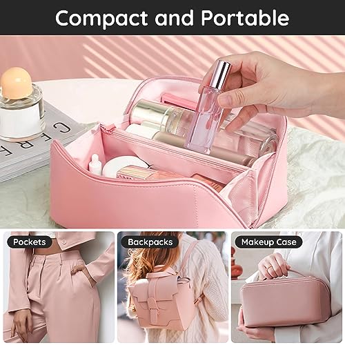 Segbeauty Perfume Travel Refillable, 20ml Portable Mini Perfume Atomizer, 2 Pack Empty Cologne Dispenser Perfume Bottles Scent Pump Case Toiletries Container Sprayer Travel Essential Accessory Set - color: Orange Pink, style: Mini Bottles
