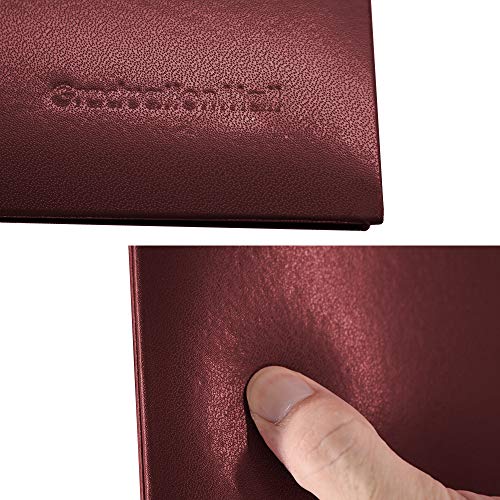 GraduationMall 8.5"x11" Smooth Padded Diploma Cover Certificate Holder Maroon - color: Maroon, size: 1 Pack