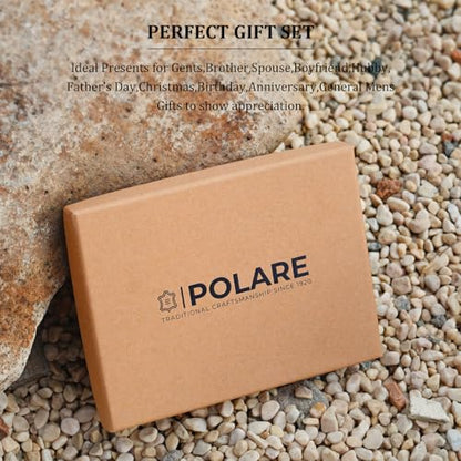 Polare 풀 그레인 가죽 여행용 여권 지갑, YKK 지퍼 및 RFID 차단 문서 정리함 홀더 여권 2개, 에어태그 슬롯이 있는 다크 브라운, 빈티지 - color: 에어태그 슬롯이 있는 다크 브라운