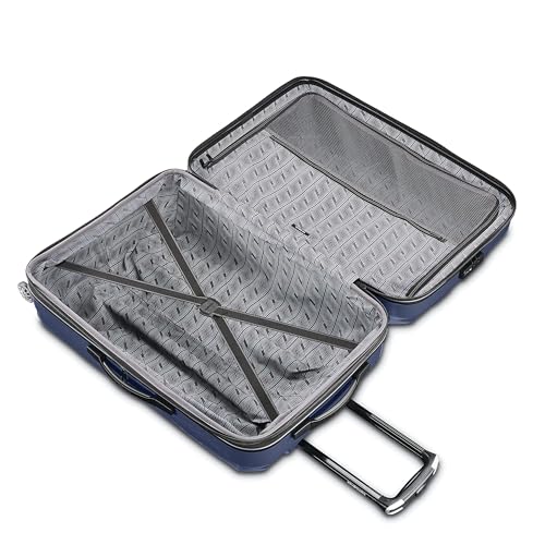 Samsonite Centric 2 Hardside Expandable Luggage with Spinner Wheels, True Navy, 3-Piece Set (20/24/28) - color: True Navy, size: 3-Piece Set (Carry on/Medium/Large)
