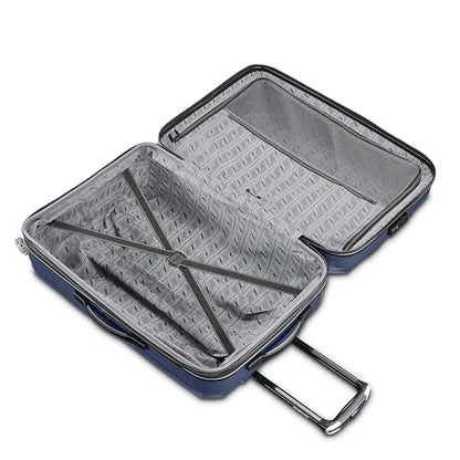 Samsonite Centric 2 Hardside Expandable Luggage with Spinners | True Navy | 2PC SET (Carry-on/Medium) - color: True Navy, size: 2-Piece Set (Carry-on/Medium)