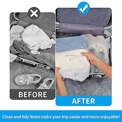 Clear Shoe Bags for Travel 10 PCS, Drawstring Travel Shoe Bags for Packing - color: Clear, style: 10 Pack