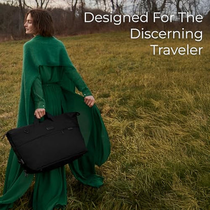 Expandable Cabin Bag - color: Black, style: Weekender Duffle