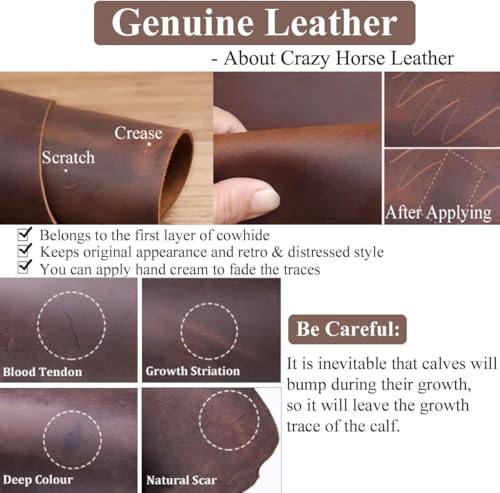 Acidea Full Grain Leather Electronics Accessories Storage Box Travel Cable Organizer Pouch, Charger Roll Up Case with Zippers Leather Tech Organizer for Power Bank, USB, Cables, Travel Essentials