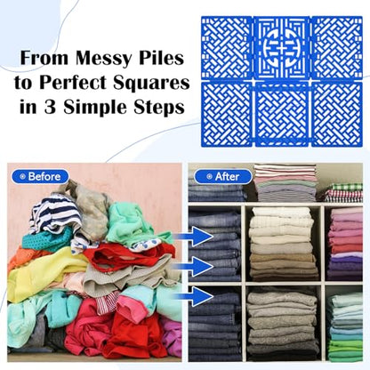 Geniusidea T Shirt Folder Board Clothes Folding Tool for Laundry Organizer