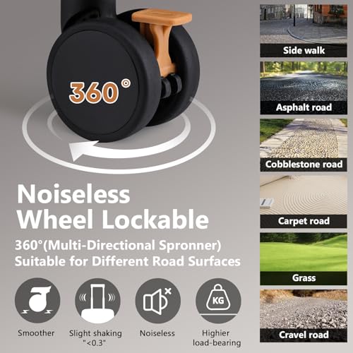 Joyway Carry On Luggage, Expandable Suitcase with Smart Cup Holder and USB Port, 20 IN Hardside Checked with TSA Lock Spinner Double Wheels (Coffe, Carry-On 20-Inch) - color: Coffee, size: Carry-On 20-Inch