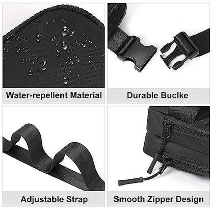 CLUCI Small Belt Bag for Women, Crossbody Everywhere Waist Packs Trendy, Women's Fanny Pack with Adjustable Strap