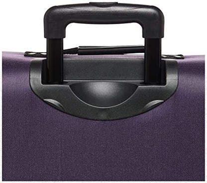 American Tourister Pop Max Softside Luggage with Spinner Wheels, Purple, 3-Piece Set (21/25/29) - color: Purple