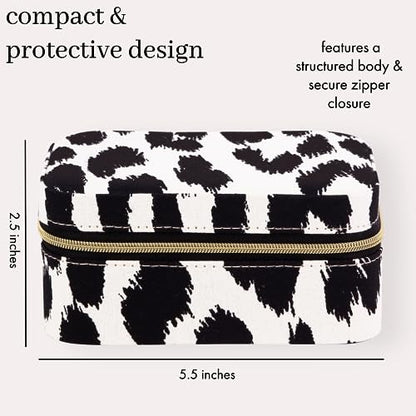 kate spade new york Travel Jewelry Case, Modern Leopard