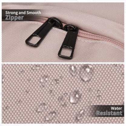 Laptop Backpack for Men & Women 15.6 Inch Office Anti Theft, Pink - color: Pink