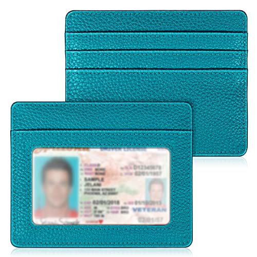 FINTIE Slim Minimalist Front Pocket Wallet RFID Blocking Credit Card Holder - color: Legacy Teal