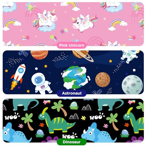 Airplane Kids Travel Tray With Pocket for Plane, Blue Space - color: Blue Space