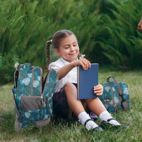Tilami Rolling Backpack for Boys and Girls,Leaves - color: Leaves