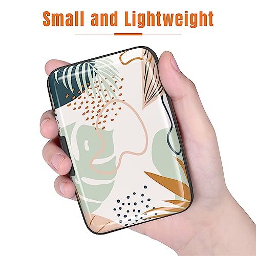 Rimilak Aluminuml Credit Card Holder,Boho Plants - color: Boho Plants