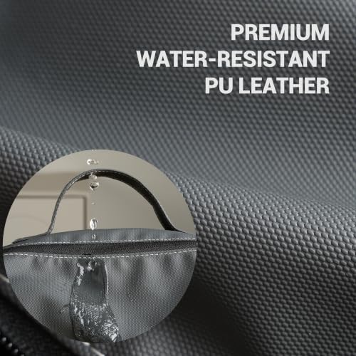 MORK&SUKY Travel Toiletry Bag for Men & Women – Large Capacity Waterproof Shower Bag with Dry Wet Separation & Bottom Pocket – Durable Dopp Kit for Toiletries, Cosmetics, and Gym Essentials (Gray) - color: Gray