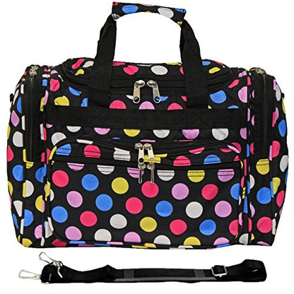World Traveler 81T16-636 Duffle Bag, One Size, Multi Dot II - color: Multi Dot II