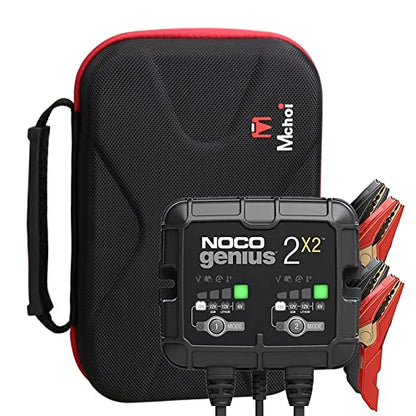 Mchoi Protective Case Fits for NOCO GENIUS2X2 Fully-Automatic Smart Charger, Case Only - color: Case for GENIUS2X2