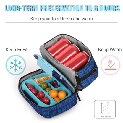 Tilami Rolling Backpack for Boys and Girls,Sharks - color: Sharks