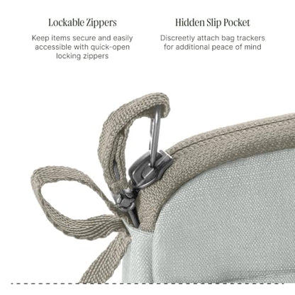 Eagle Creek Stash RFID Passport Wallet, Unisex, Storm Grey - color: Storm Grey