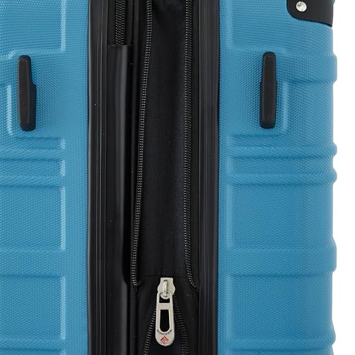 Travelers Club Phoenix Luggage, Blue Moon, 22-Inch Carry-On - color: Blue Moon, size: 1-Piece (22" Carry-On)