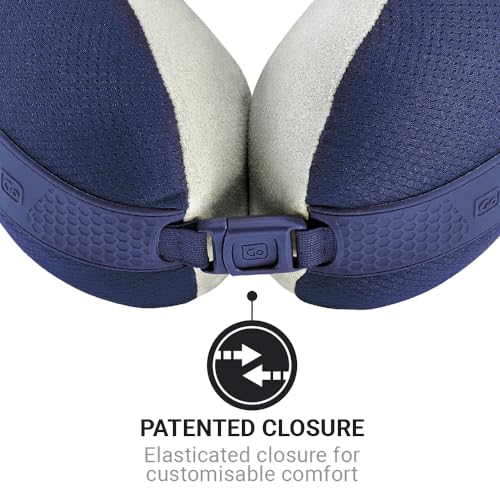Go Travel American Dreamer, Deluxe Travel Pillow, Memory Foam Neck Pillow - color: Dark Blue