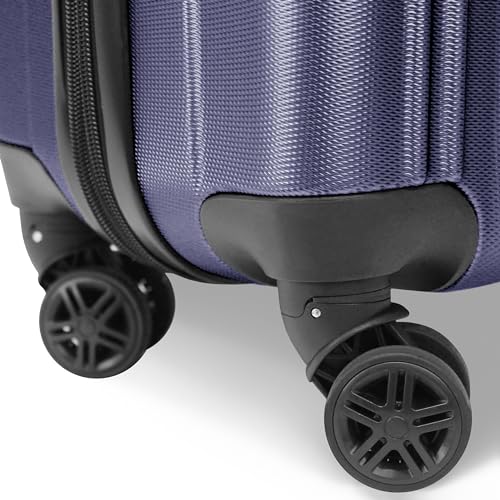 World Traveler Kemyer Quest 29-Inch Hardside Lightweight Expandable Spinner Suitcase Luggage - Navy - color: Navy, size: 29-inch