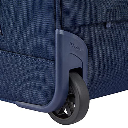 DELSEY PARIS Helium DLX, 16 Inch Carry-On Softside Luggage, Navy Blue - color: Navy Blue