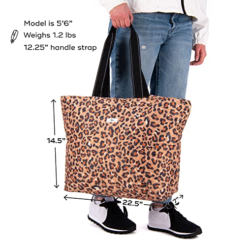 SCOUT Plus 1 Foldable Travel Tote Bag - 2 bags in 1 - color: Fleetwood Black