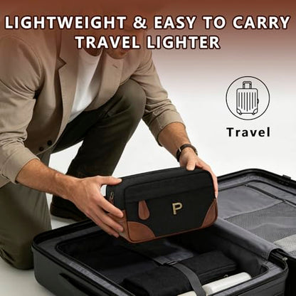 Personalized Toiletry Bag for Men, Birthday Gifts for Men Him - style: P