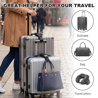 2 PCS Luggage Band, Nylon Luggage Connector Straps for Multiple Suitcases