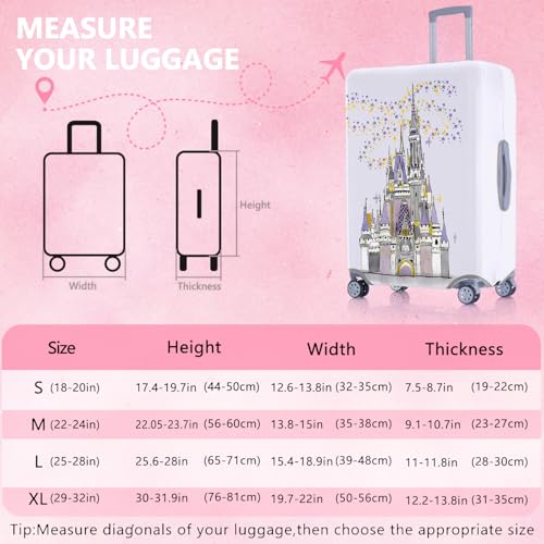Travel Luggage Cover Suitcase Guard 29-32 Inch - color: CB-3, size: XL(29-32in)