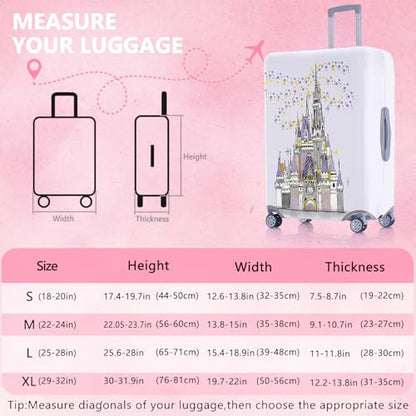 Travel Luggage Cover Suitcase Guard 29-32 Inch - color: CB-3, size: XL(29-32in)