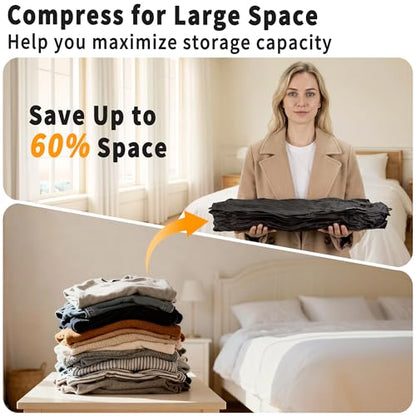 EULANT Travel Vacuum Bags,IPX8 Waterproof Vacuum Compression Bag - color: Black, size: 3 Pack