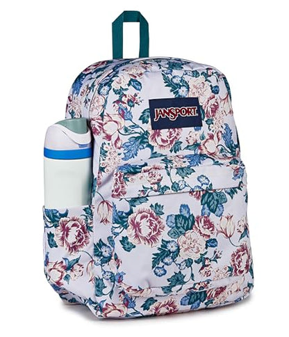 JanSport SuperBreak Plus Backpack - color: Rustic Roses