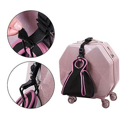 Vigorport Luggage Hook Strap, J Hook for Add A Bag Luggage Travel Essential - size: Small size/Standard buckle