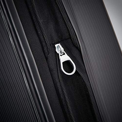 Samsonite Winfield 3 DLX Hardside Expandable Luggage with Spinners, Black, Carry-On 20-Inch - color: Black, size: Carry-On 20-Inch