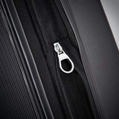Samsonite Winfield 3 DLX Hardside Expandable Luggage with Spinners, Black, Carry-On 20-Inch - color: Black, size: Carry-On 20-Inch