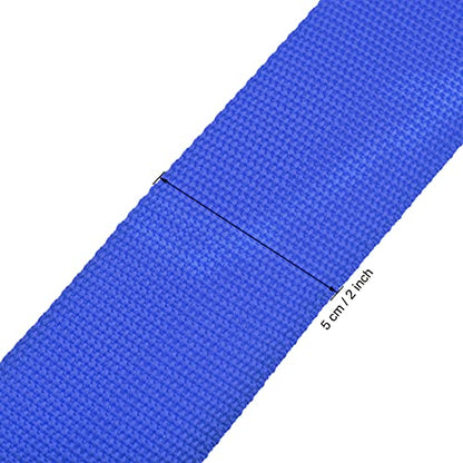 uxcell Luggage Straps Suitcase Belts with Buckle, Combination Lock, 2Mx5cm Adjustable PP Travel Packing Accessories, Dark Blue 2Pcs - color: Dark Blue