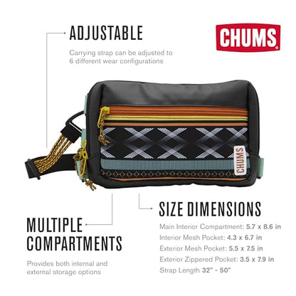 Chums Rover Crossbody Bag, Sling Bag Purse for Women & Men - color: Summit