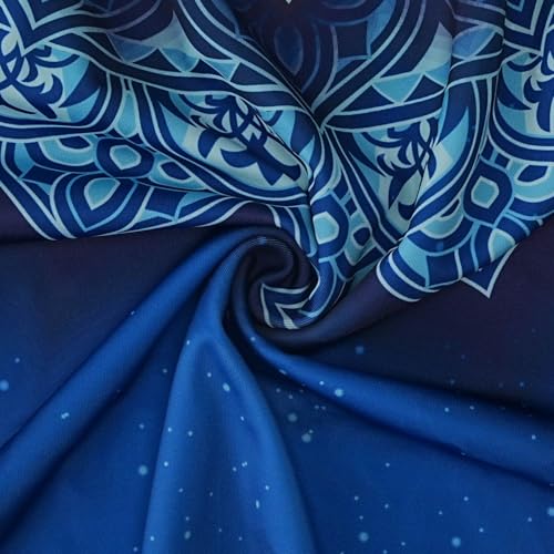 Explore Land Travel Luggage Cover Fits 31-32 inch Case (Blue Violets, XL) - color: Blue Violets, size: XL