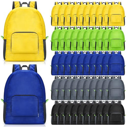 Eccliy Backpacks Bulk 17 Inch Lightweight Foldable Travel,5 Classic Color - color: Classic Color