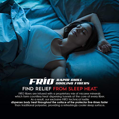 PureCare Cooling SoftCell Chill Select Memory Foam Pillow Featuring Reversible & Adjustable Comfort with Neck Support, King (PCFRIO652) - size: King (Pack of 1)