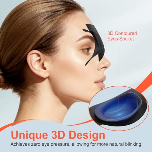 TSYL Travel Sleep Mask: Ultra Lightweight 3D Contoured Sleep Eye Mask