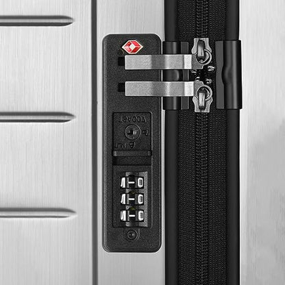 2-Pack TSA 3-Digit Combination Luggage Locks, Built-in Travel Lock EA354N - size: EA354N