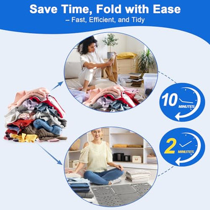 BoxLegend V3 Shirt Folding Board t Shirt Laundry Folder for Clothes Grey - color: Gray
