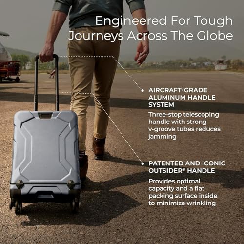 Briggs & Riley Torq International 21 Inch Hardside Carry-On, Granite - color: Granite, size: 21" Carry-On