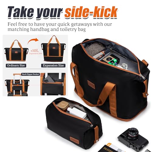 Cosbarn Luggage Sets, Durable 20,24,28 inch Suitcase Sets With Wheels - color: RoseGold
