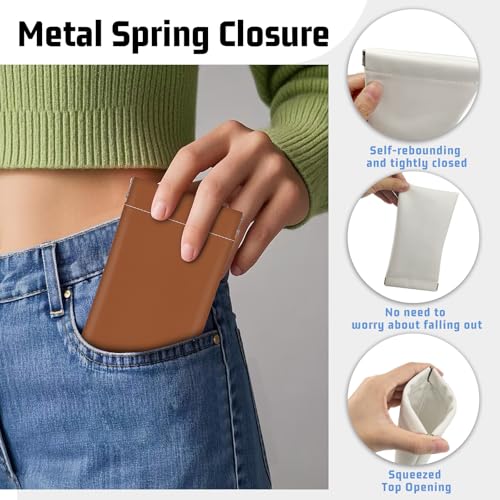 Soft Glasses Case for Sunglasses Eyeglass Slim Pouch - color: Caramel